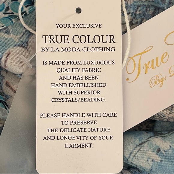 Watercolor Hi-lo Maxi Cover Up Dress - Picture 16 of 16